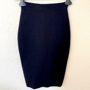 Classic Black Pencil Skirt